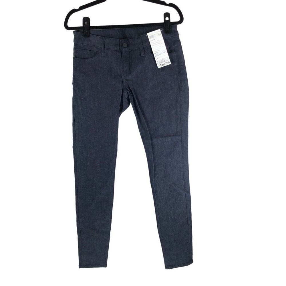 Kill City Womens Denim Skinny Jeans Dark Wash Size 27